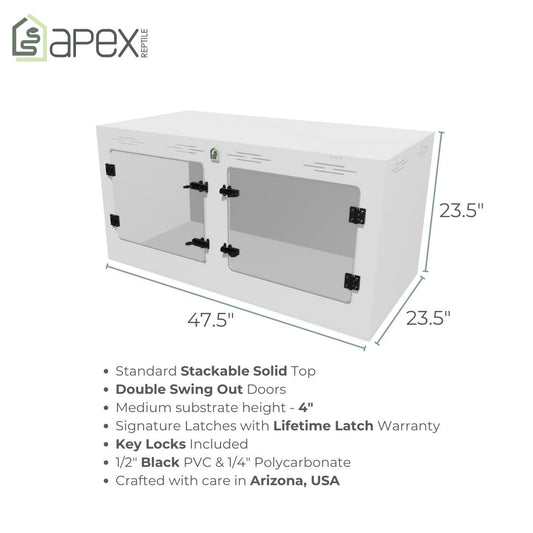 4'x2'x2' Double Swing Out Bestseller - Quick Ship
