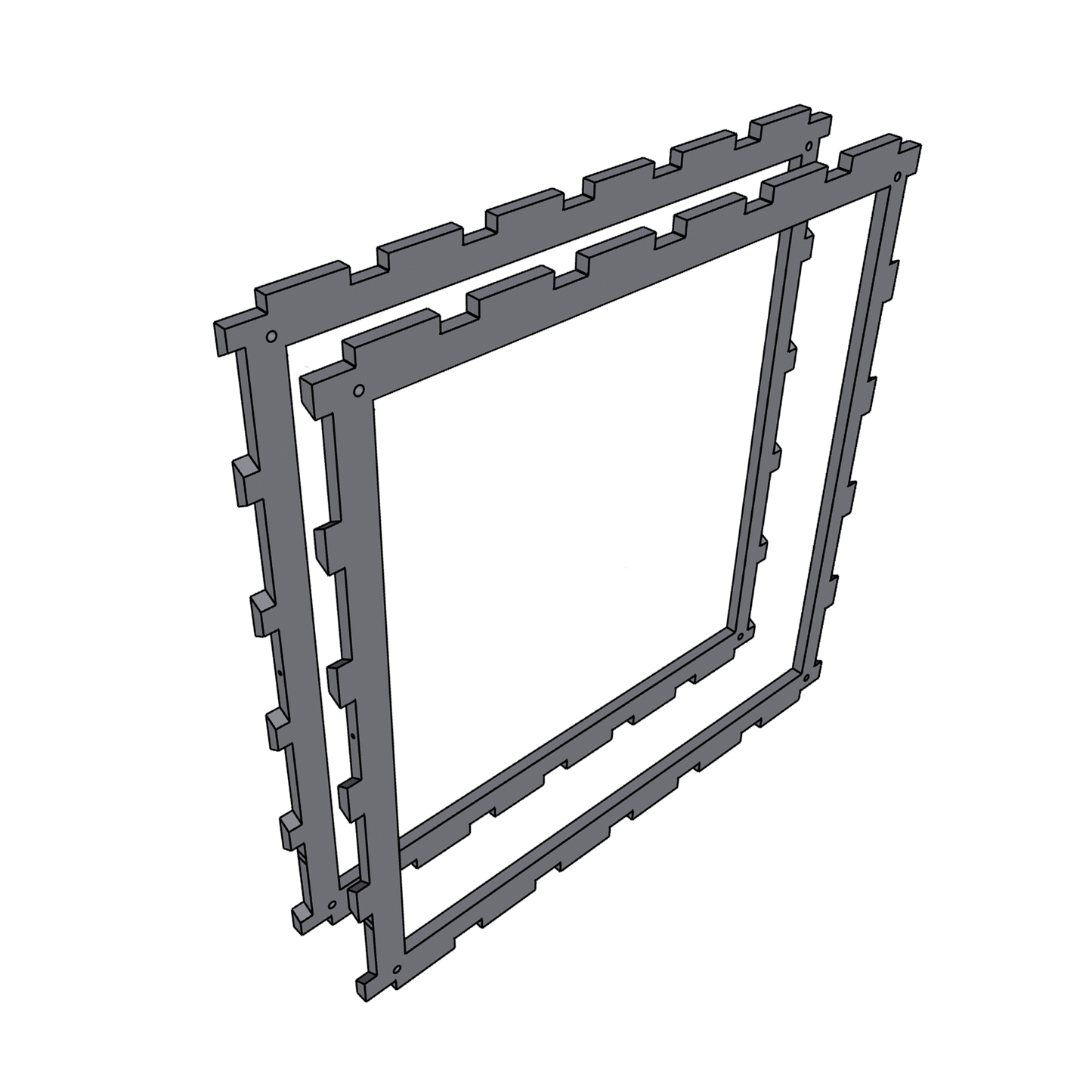 Length Extension - 2 Side Pass Through Panels
