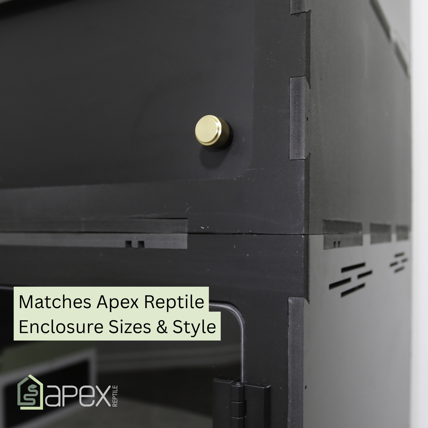 Reptile Enclosure Stand with Storage - Or - Stacking Spacer for Screen Top