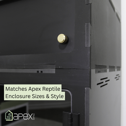 Reptile Enclosure Stand with Storage - Or - Stacking Spacer for Screen Top