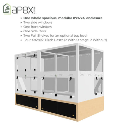 Ultimate 8'x4'x4' SuperNOVA - Storage Bases Bundle