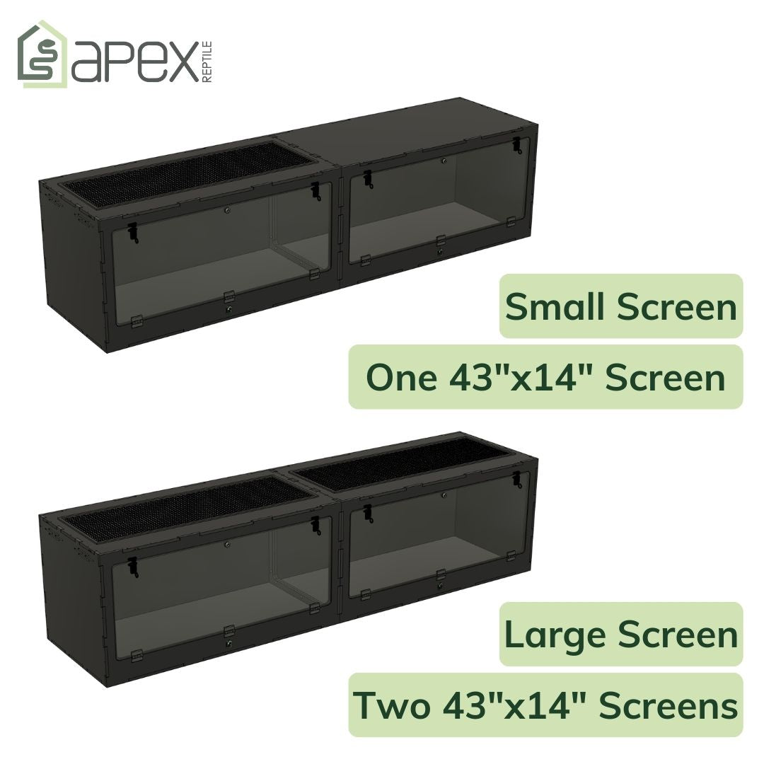 8'x2'x2' - Two Door Swing Down - NOVA + NOVA