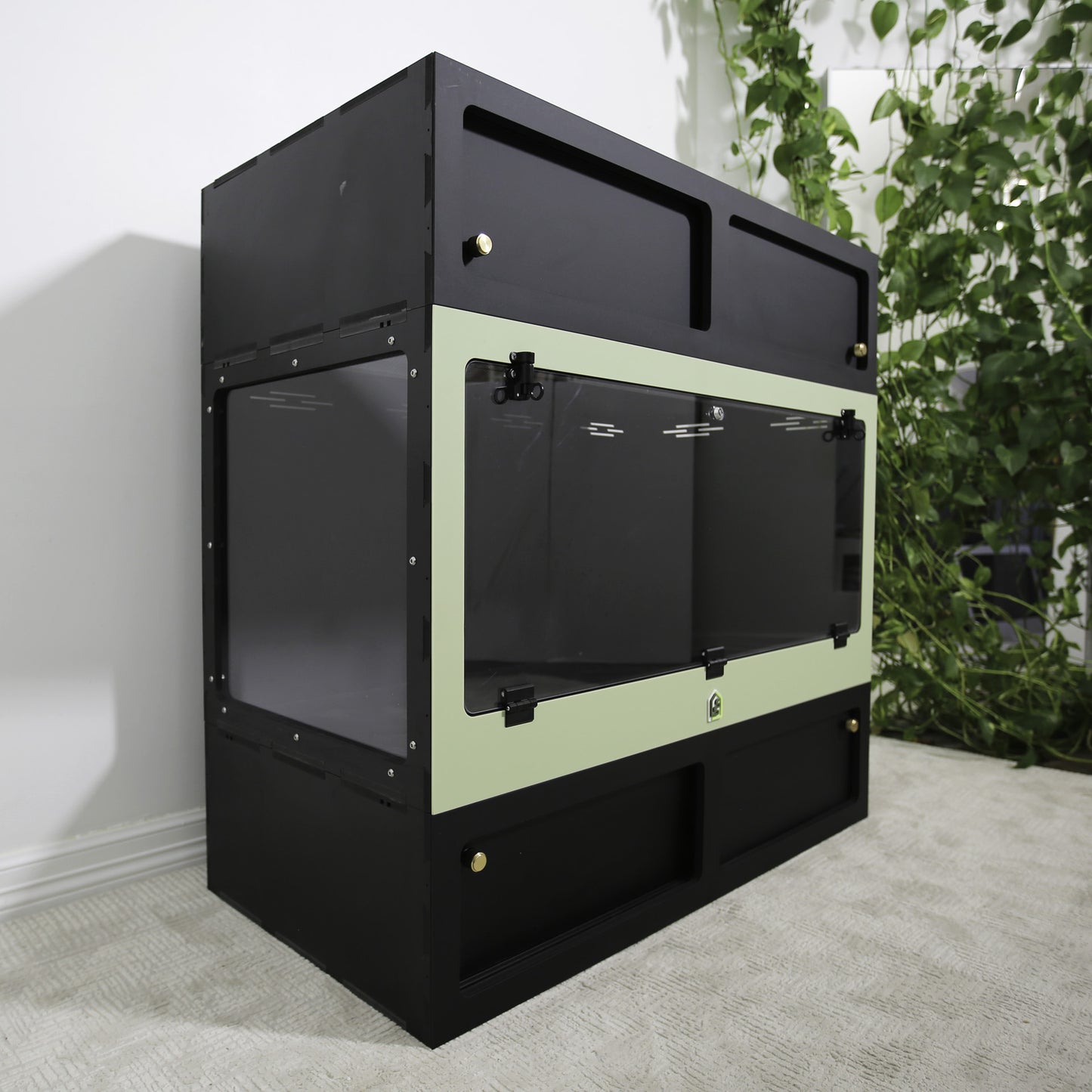 Modular Front Cover - Color & Protect Reptile Enclosure Customization