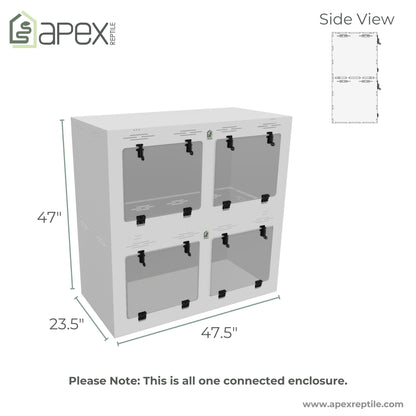 4'x2'x4' - Arboreal Double Swing Down - NOVA