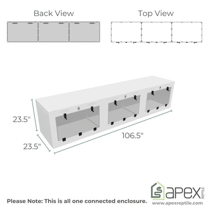 9'x2'x2' - Swing Down - ION + ION + ION