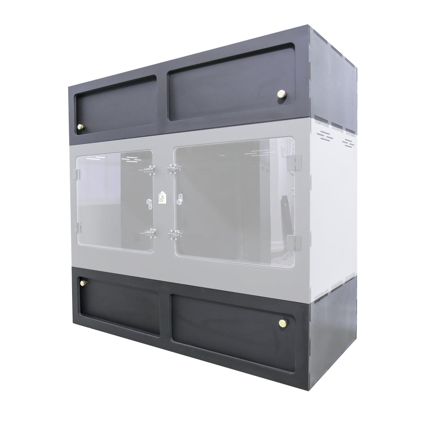 Reptile Enclosure Stand with Storage - Or - Stacking Spacer for Screen Top