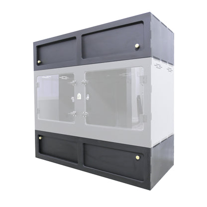 Reptile Enclosure Stand with Storage - Or - Stacking Spacer for Screen Top