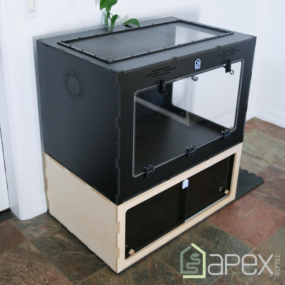 Reptile Enclosure Stands and Stacking Spacers – Apex Reptile