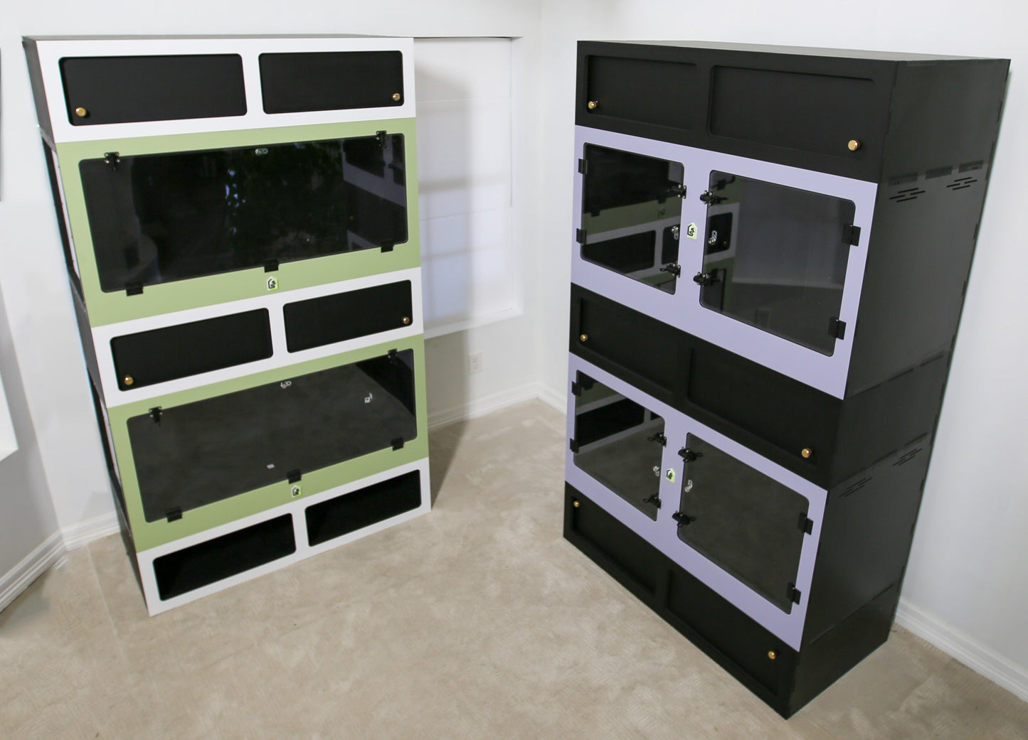 Modular Front Cover - Color & Protect Reptile Enclosure Customization