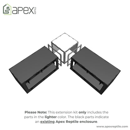 2'x2'x2' Corner Cube Extension