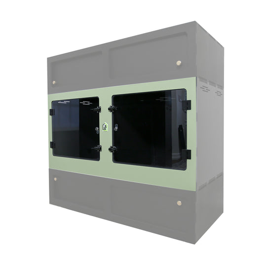 Modular Front Cover - Color & Protect Reptile Enclosure Customization