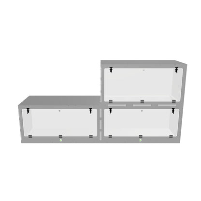 8'x2'x4' - Terrestrial Arboreal Hybrid Large Door Swing Down - NOVA