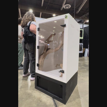 2'x2'x3' - Arboreal - White Premium HDPE Reptile Enclosure